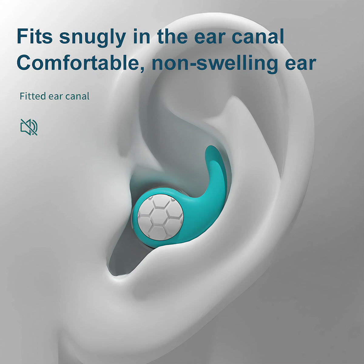 Triple Layer Silicone Earplugs for Serene Sleep and Swimming