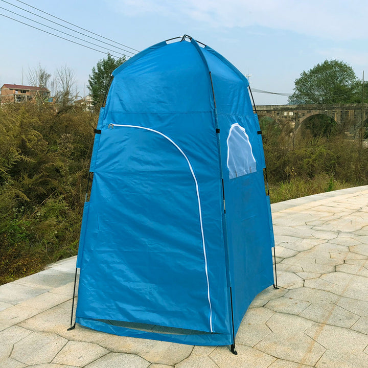 Outdoor Products Dressing Tent Shower Beach Tent Convenient Bathing Outdoor Tent Awning - Blue Force Sports