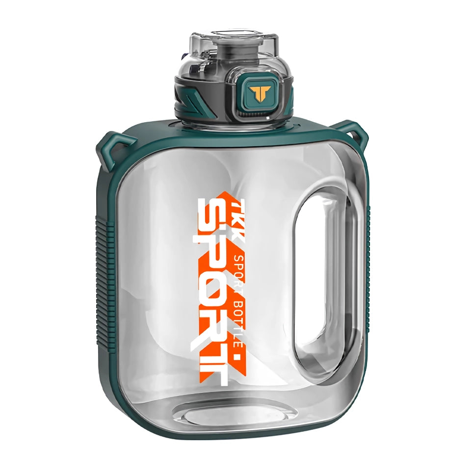Botella de agua deportiva Tritan de gran capacidad