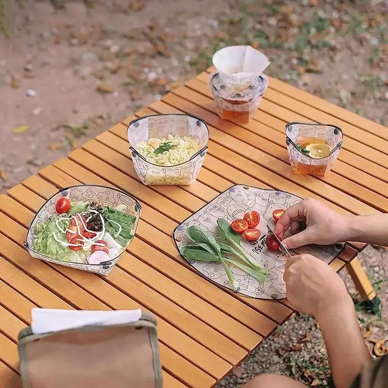5-in-1 Faltbares Campinggeschirr-Set