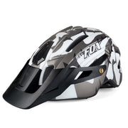 Manta Raccoon Bicycle Mountain Bike Integrated Riding Helmet - Blue Force Sports