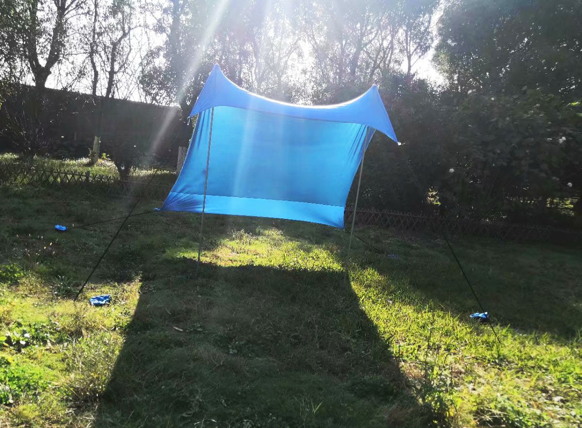 Outdoor Beach Leica Canopy Camping Tent - Blue Force Sports