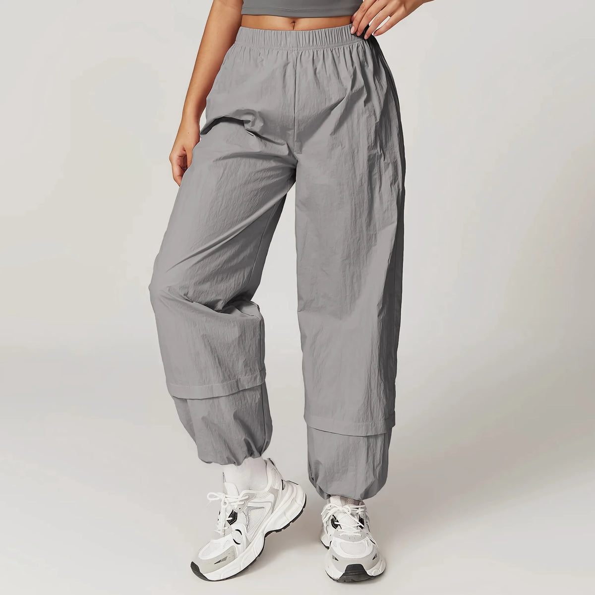 Women's High-Waist Cargo Pants