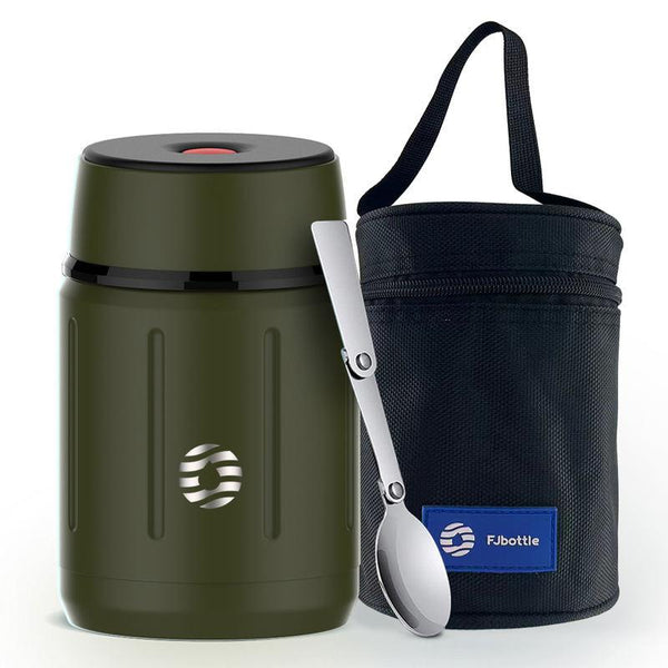 Stainless Steel Vacuum Insulated Lunch Box with Spoon - 750ML