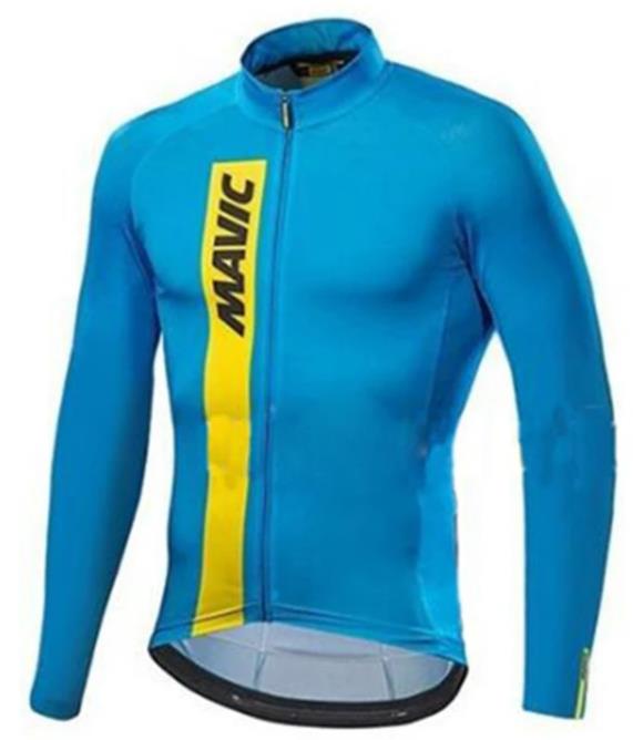 Customized Team Cycling Long Sleeve Jersey - Blue Force Sports