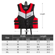 Professional life jacket thickened buoyancy - Blue Force Sports