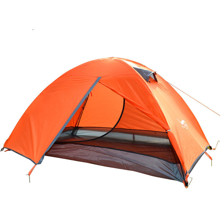 Outdoor camping double sun protection tent - Blue Force Sports