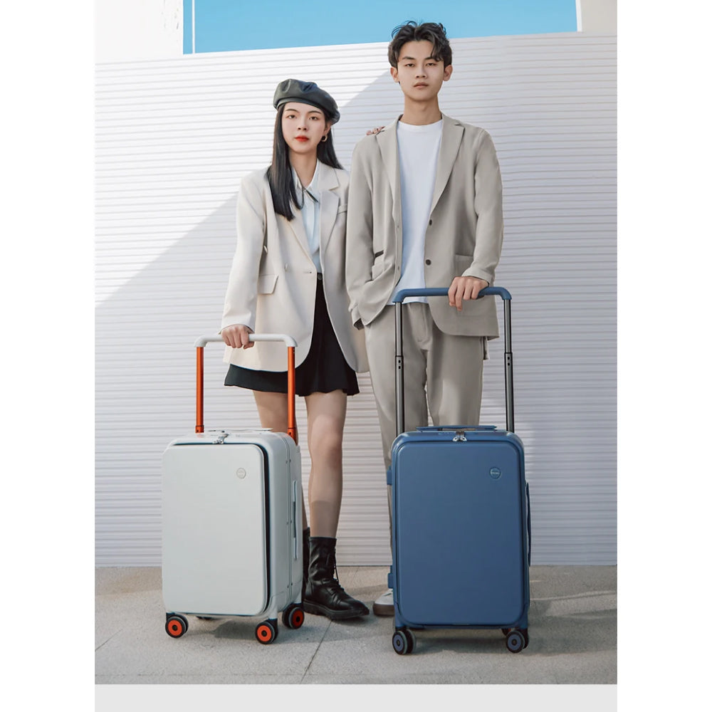 Luxury Wide Handle 20 Inch Carry-On Trolley Case