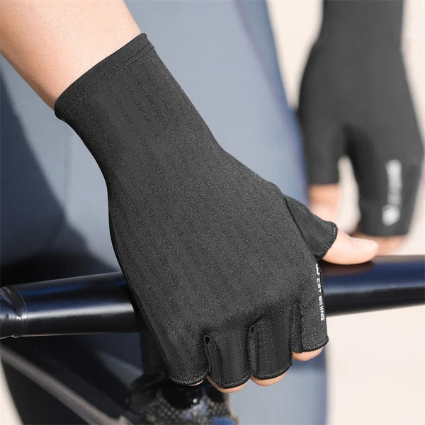 Fahrradhandschuhe Halbfinger für Damen und Herren