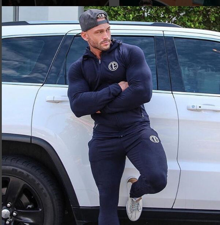 New muscle bodybuilding brotherhood, male long pants repair, running pants manufacturer direct selling. - Blue Force Sports