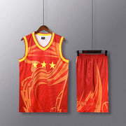 Camouflage basketball jacket - Blue Force Sports