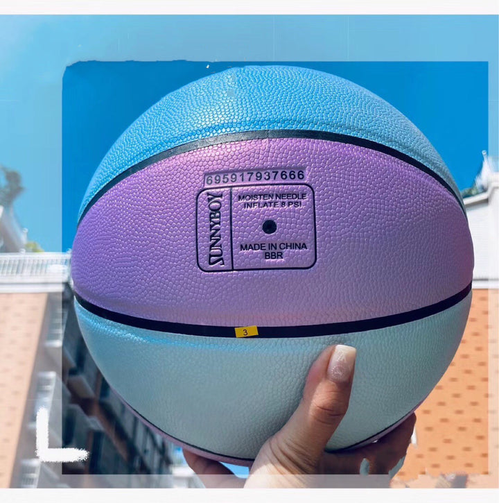 Chameleon smiley basketball - Blue Force Sports