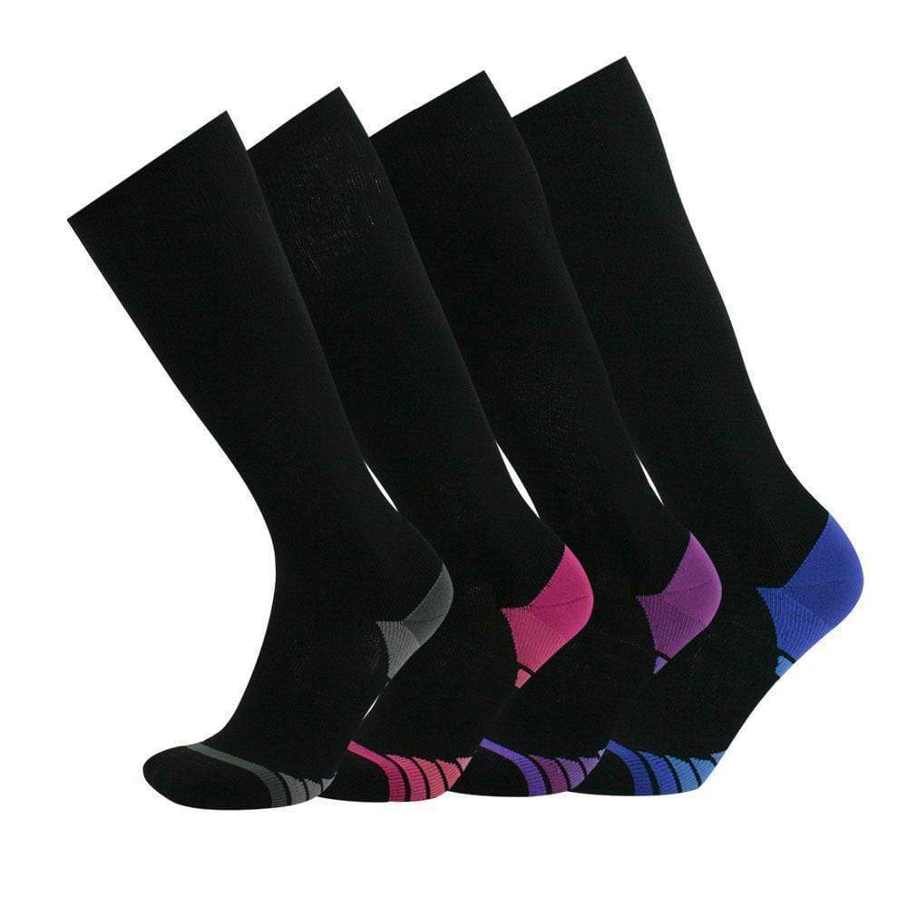 Socks Women Running Long Tube Compression Socks - Blue Force Sports