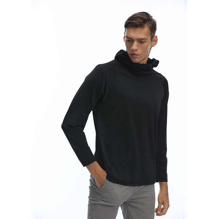 European And American Men's Breathable Light Sun Protection Clothing In Summer - Blue Force Sports