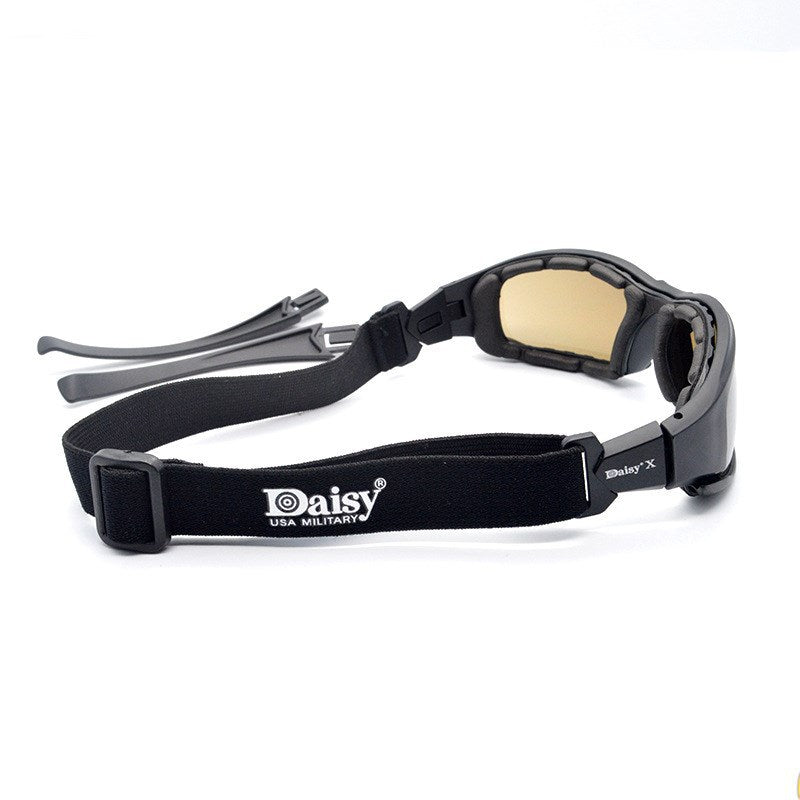 Daisy x7 glasses tactical goggles bicycle glasses CS tactical army fan glasses - Blue Force Sports
