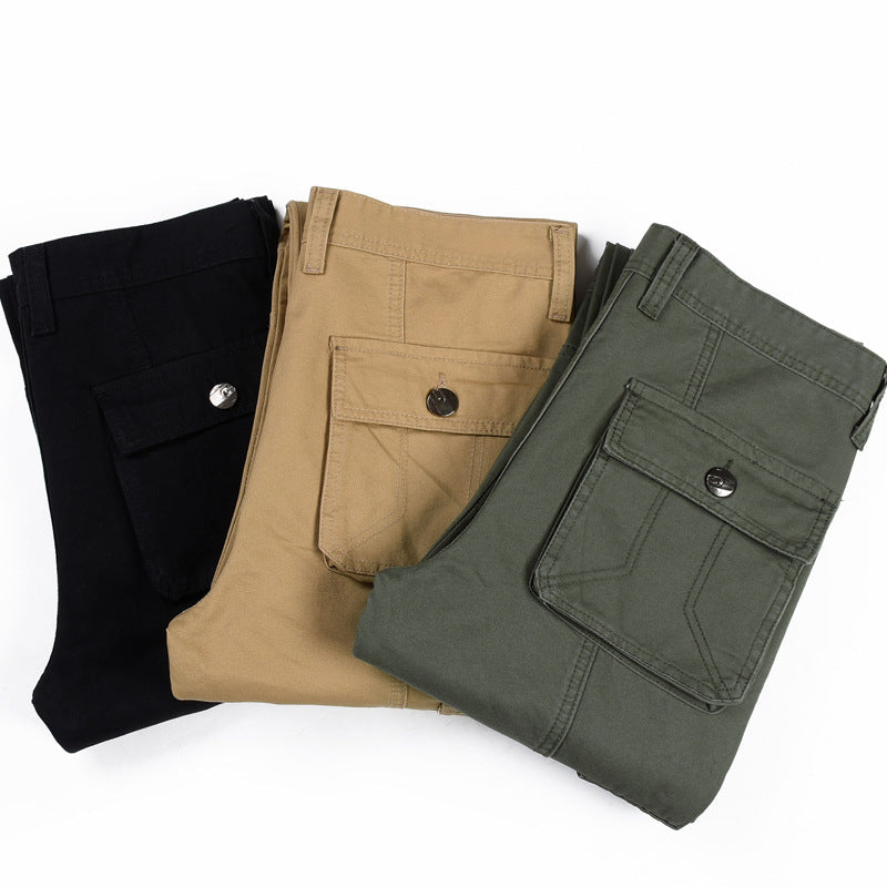 Multi-pocket casual pants outdoor sports overalls - Blue Force Sports