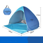 Outdoor Convenient Quick-open Curtain Tent - Blue Force Sports