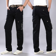 Multi-pocket casual pants outdoor sports overalls - Blue Force Sports