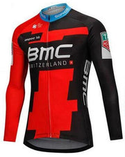 Customized Team Cycling Long Sleeve Jersey - Blue Force Sports