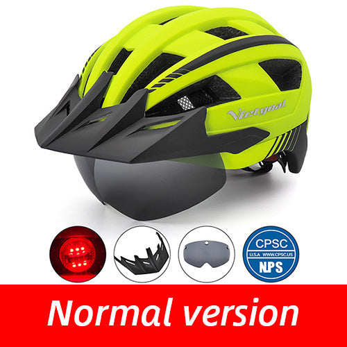 Driving helmet LED USB rechargeable bicycle helmet - Blue Force Sports