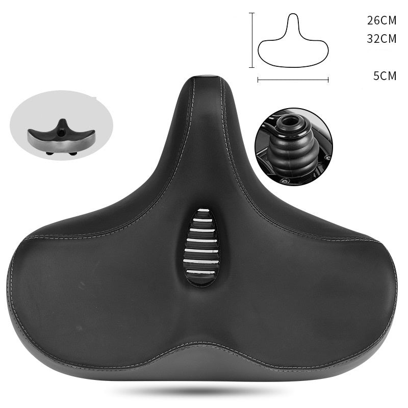 Enlarged And Thickened Large Butt Cushion Equipment Accessories Saddle - Blue Force Sports