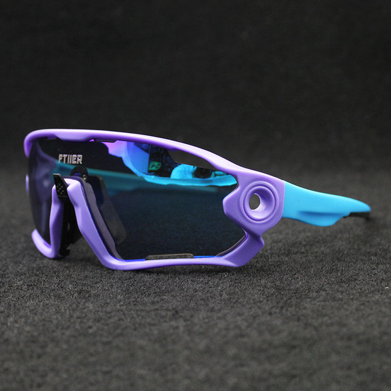 FTIIER Bicycle Glasses Goggles - Blue Force Sports