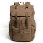 Casual Backpack Canvas Men's Bag - Blue Force Sports