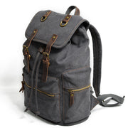 Casual Backpack Canvas Men's Bag - Blue Force Sports