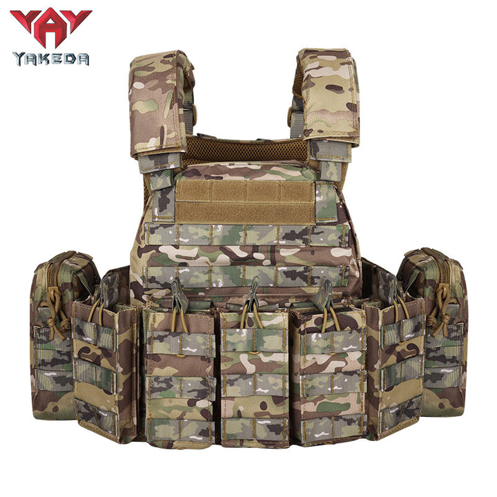 Combat Camouflage Amphibious Tactical Vest Outdoor Military Fan CS Tactical Vest - Blue Force Sports