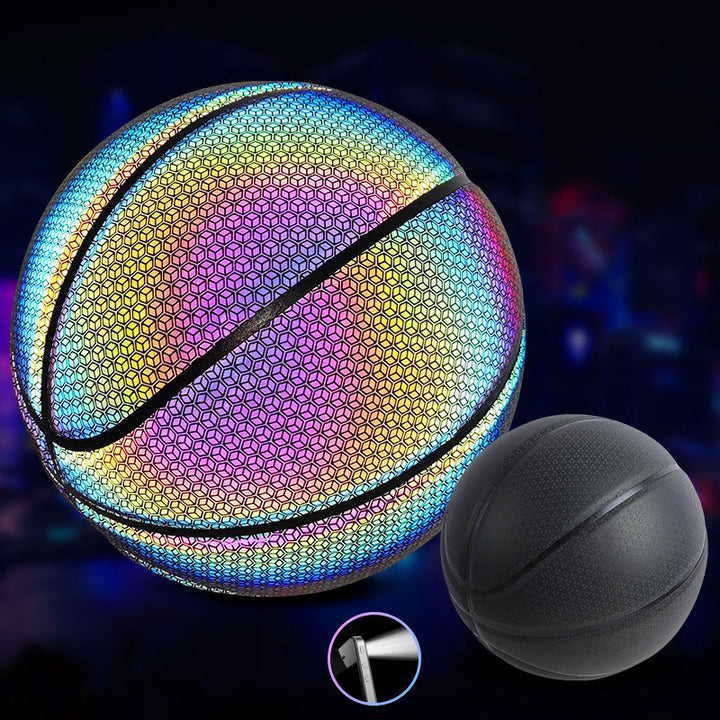 Glowing fluorescent basketball - Blue Force Sports