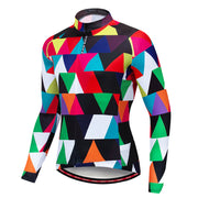 Colorful mountain bike riding suit - Blue Force Sports