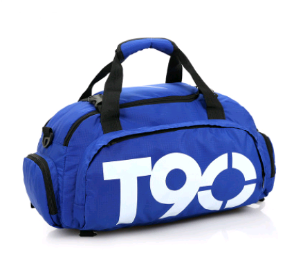 Fitness bag custom female sports training bag male travel bag double back shoulder shoulder yoga bag - Blue Force Sports