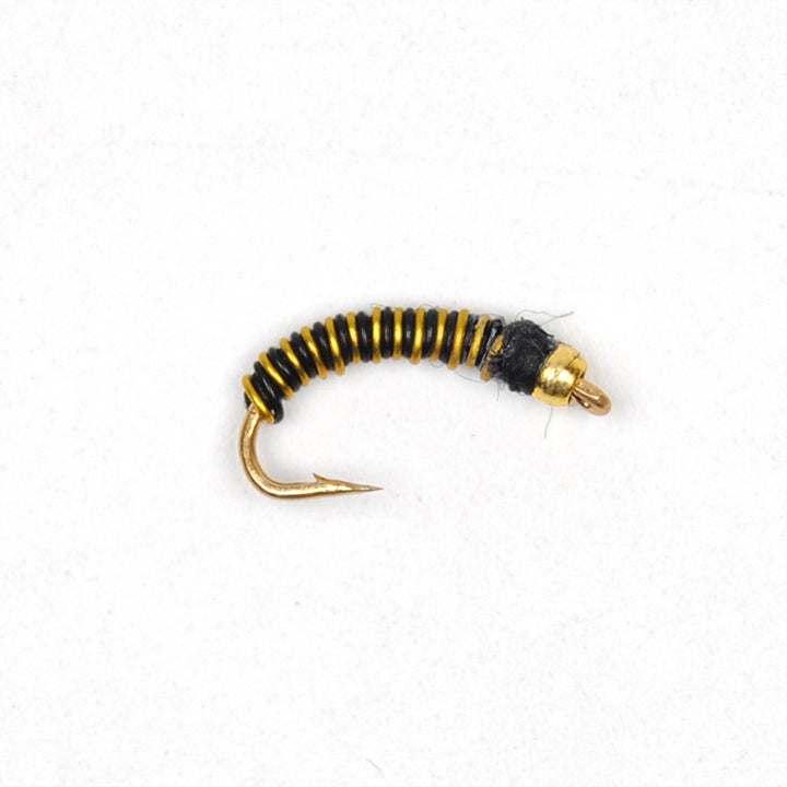 Colored Midge Nymph Copper Head Sinking Water - Blue Force Sports