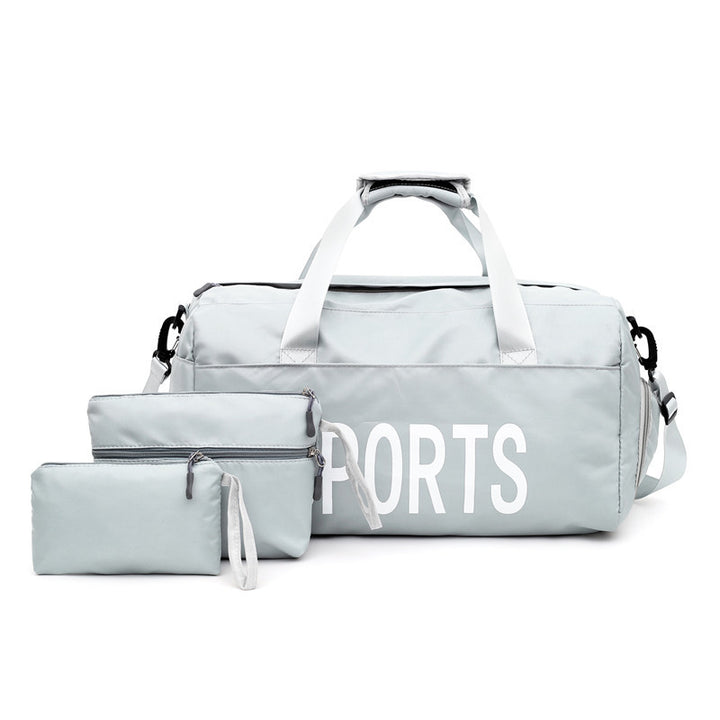 Nylon Independent Three Piece Sports Bag - Blue Force Sports