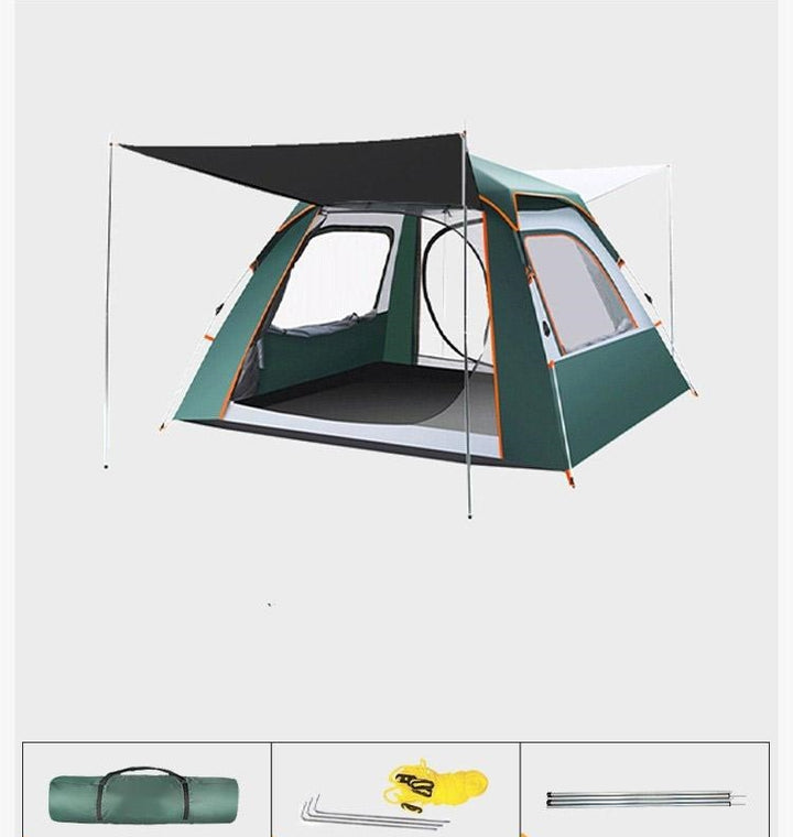 Foldable Automatic Thickening Sunscreen Wild Picnic Home Full Set Camping Tent - Blue Force Sports