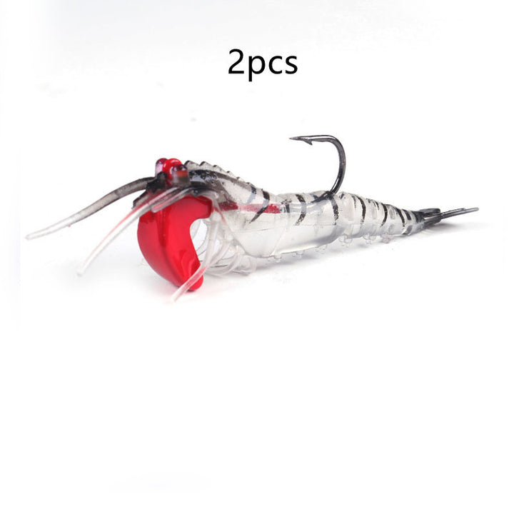 Bionic Luya Luminous 12g 7cm Shrimp Bait - Blue Force Sports