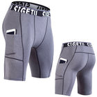 exercise yoga men's shorts - Blue Force Sports
