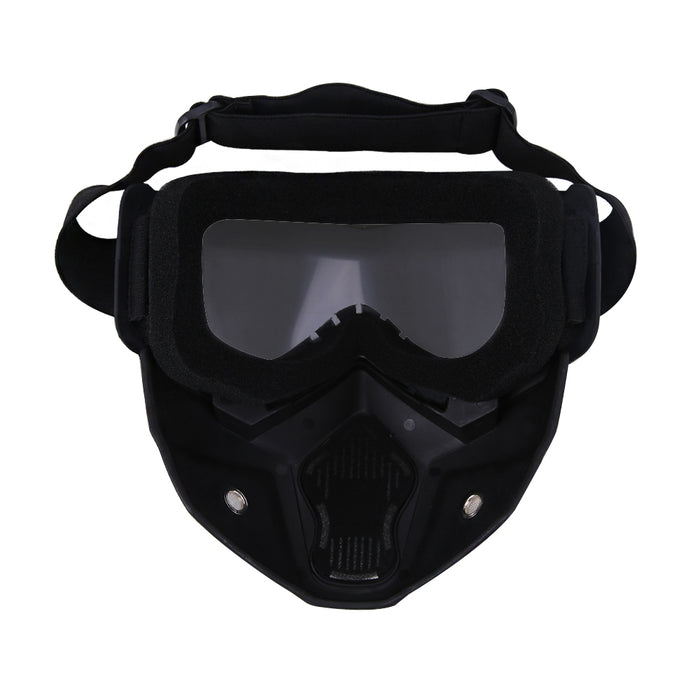 Motorcycle Racing Goggles Motocross MX MTB ATV UTV Dirt Bike Off-road Eyewear - Blue Force Sports