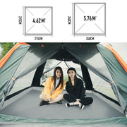 Fully Automatic Speed  Beach Camping Tent Rain Proof Multi Person Camping - Blue Force Sports