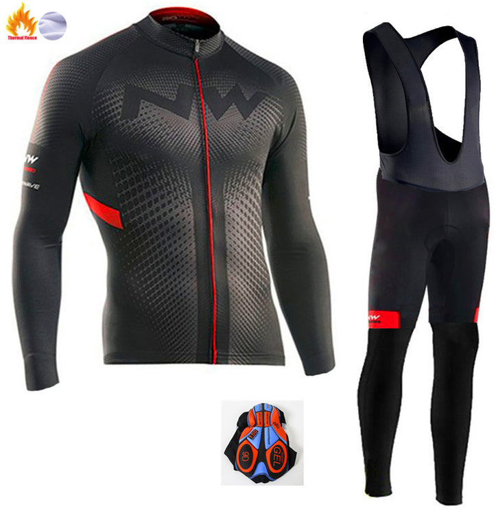 Cycling jersey long sleeve suit - Blue Force Sports