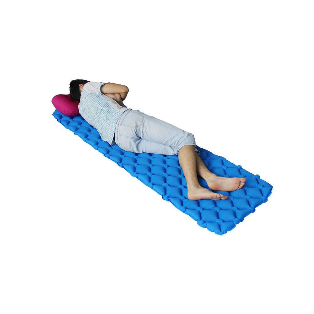 Moisture-proof Cushion Single Diamond TPU Inflatable Cushion - Blue Force Sports