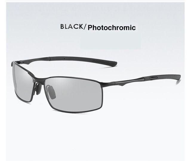 Polarized Photochromic Sunglasses Driving Glasses for men - Blue Force Sports