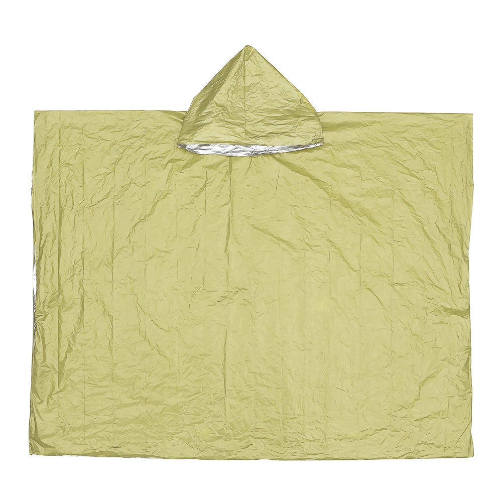 Lightweight PE Emergency Poncho and Blanket