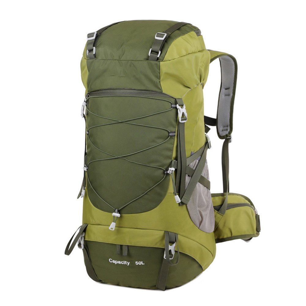 50 l multifunktionaler Outdoor-Wanderrucksack mit Regenschutz – ideal für Trekking und Camping
