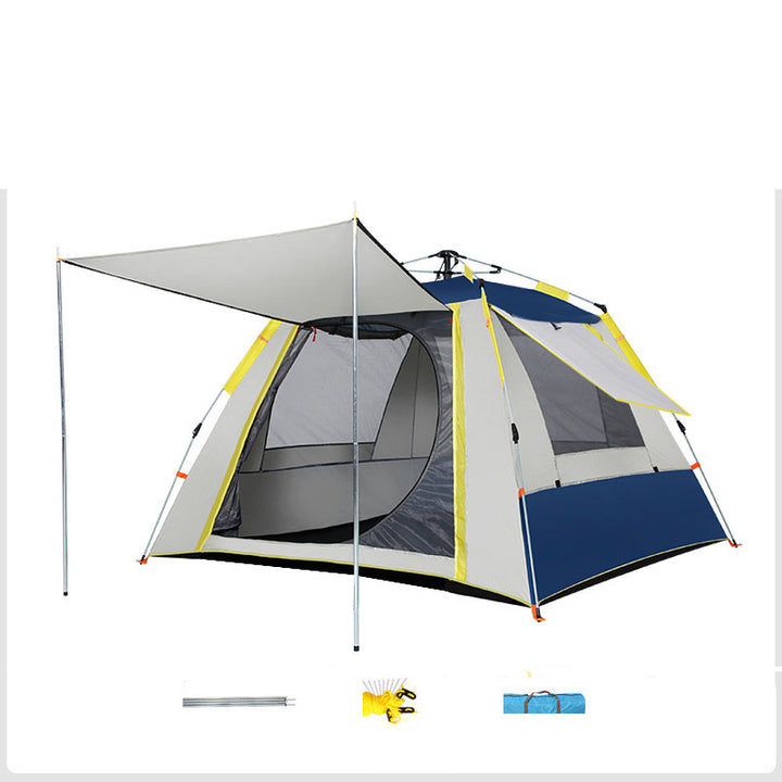 Automatic Tent Outdoor Camping Barbecue - Blue Force Sports