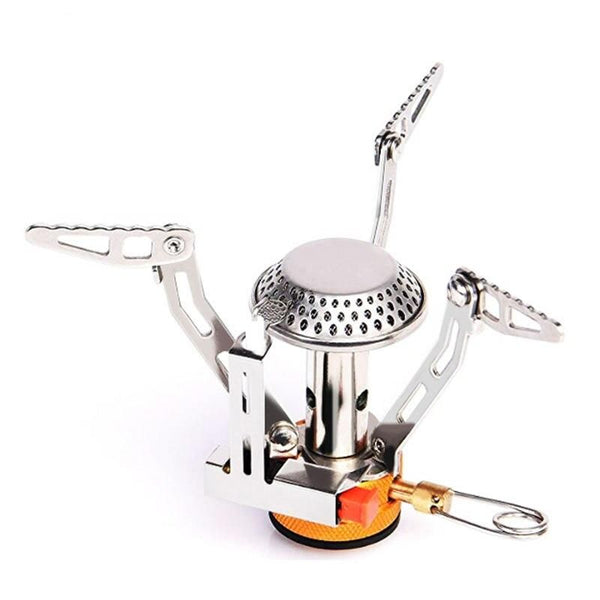 Portable Titanium Gas Stove for Outdoor Adventure – Lightweight, Durable, & Compact