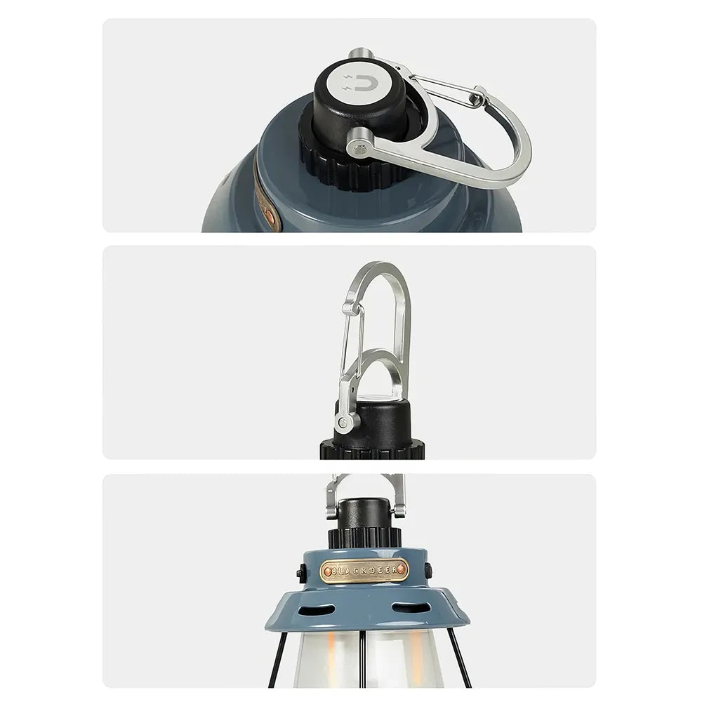 Luz de camping portátil recargable