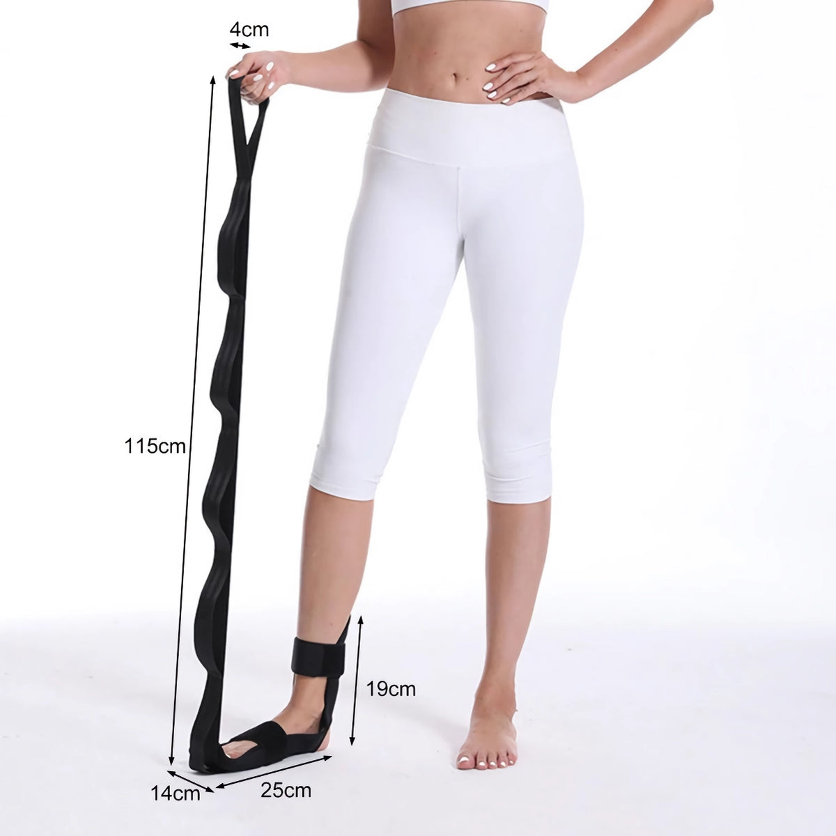 Hochfester Multi-Loop-Yoga-Stretchgurt für die Physiotherapie