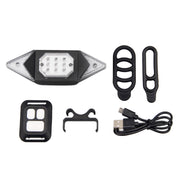 USB rechargeable bicycle turn signal - Blue Force Sports