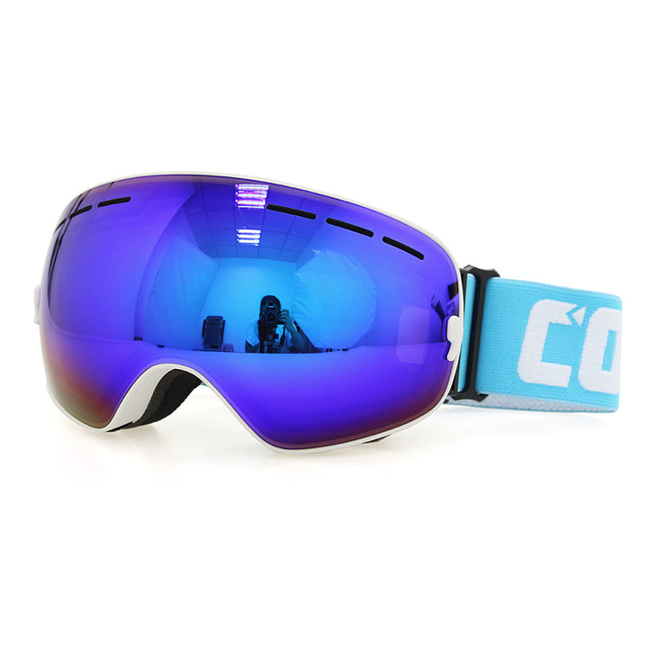 Double anti-fog ski goggles - Blue Force Sports